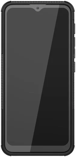 Motorola Moto G10/G20/G30 Hoesje Hybride Back Cover Kickstand Zwart afbeelding 2