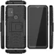 Motorola Moto G10/G20/G30 Hoesje Hybride Back Cover Kickstand Zwart afbeelding 8