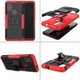 Motorola Moto G10/G20/G30 Hoesje Hybride Back Cover Kickstand Rood afbeelding 8