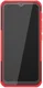 Motorola Moto G10/G20/G30 Hoesje Hybride Back Cover Kickstand Rood afbeelding 2