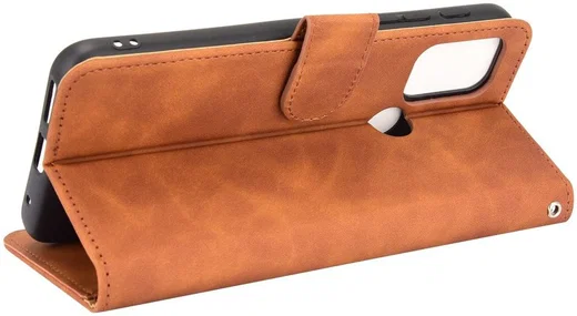 Motorola Moto G10 / G20 / G30 Hoesje Wallet Book Case Oranje afbeelding 5