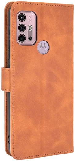 Motorola Moto G10 / G20 / G30 Hoesje Wallet Book Case Oranje afbeelding 6