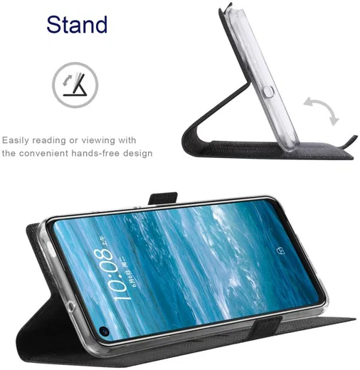 Motorola Moto G10 / G20 / G30 Hoesje Portemonnee Book Case Zwart afbeelding 8