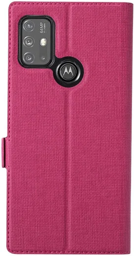 Motorola Moto G10 / G20 / G30 Hoesje Portemonnee Book Case Roze afbeelding 1