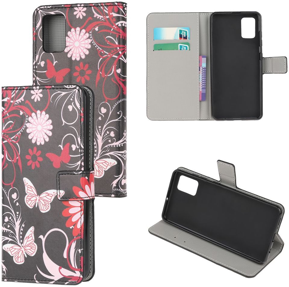 Motorola Moto G100 Hoesje Wallet Book Case met Vlinder Print afbeelding 7