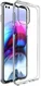 IMAK UX-5 Motorola Moto G100 Hoesje Flexibel en Dun TPU Transparant afbeelding 1