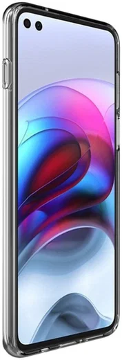 IMAK UX-5 Motorola Moto G100 Hoesje Flexibel en Dun TPU Transparant afbeelding 2