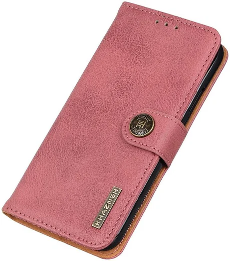 KHAZNEH Xiaomi Redmi 9T Hoesje Portemonnee Book Case Roze afbeelding 7
