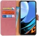 KHAZNEH Xiaomi Redmi 9T Hoesje Portemonnee Book Case Roze afbeelding 1