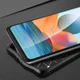 Xiaomi Redmi Note 10 Pro Litchi Hoesje TPU met Leren Textuur Blauw afbeelding 5