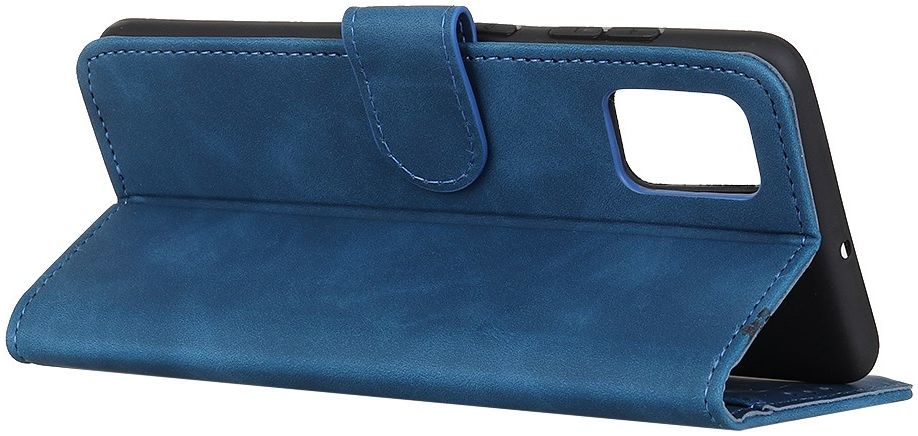 Xiaomi Redmi Poco M5s / Note 10(S) Hoesje Retro Wallet Book Case Blauw afbeelding 5