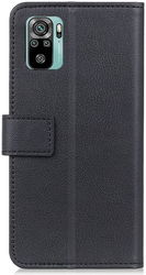 Xiaomi Redmi Poco M5s / Note 10(S) Hoesje Wallet Book Case met Stand Zwart afbeelding