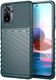 Xiaomi Redmi Note 10 / 10S Hoesje TPU Thunder Design Back Cover Groen afbeelding 1