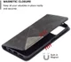 Xiaomi Redmi Poco M5s / Note 10(S) Hoesje Portemonnee Book Case Geometrie Zwart afbeelding 6