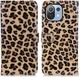 Xiaomi Mi 11 Lite Hoesje Portemonnee Book Case met Luipaard Print afbeelding 7