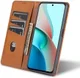 Xiaomi Redmi Note 10 Pro Hoesje Portemonnee Book Case Bruin afbeelding 12