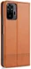 Xiaomi Redmi Note 10 Pro Hoesje Portemonnee Book Case Bruin afbeelding 3