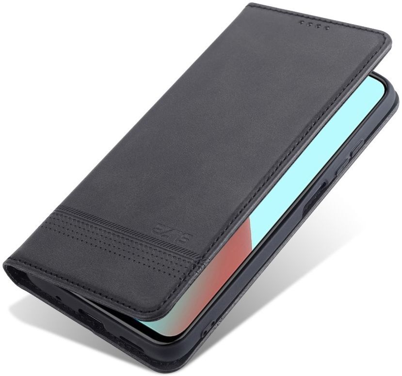 Xiaomi Redmi Note 10 Pro Hoesje Portemonnee Book Case Zwart afbeelding 1