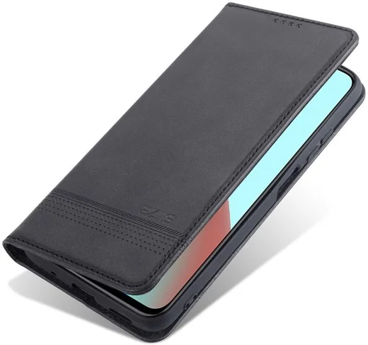 Xiaomi Redmi Note 10 Pro Hoesje Portemonnee Book Case Zwart afbeelding 1