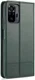 Xiaomi Redmi Note 10 Pro Hoesje Portemonnee Book Case Groen afbeelding 3