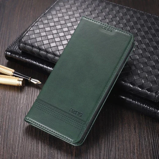 Xiaomi Redmi Note 10 Pro Hoesje Portemonnee Book Case Groen afbeelding 4
