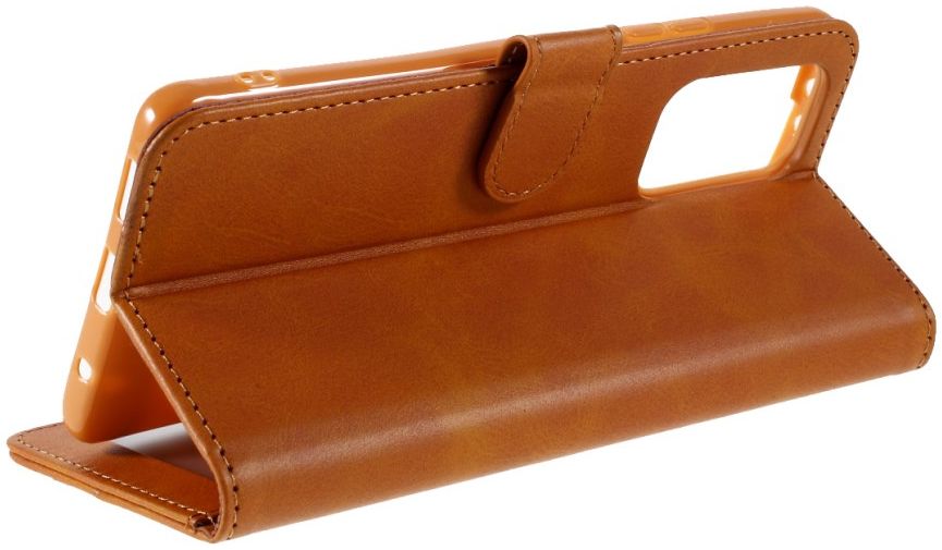 LC.IMEEKE Xiaomi Redmi Note 10 Pro Hoesje Wallet Book Case Bruin afbeelding 10