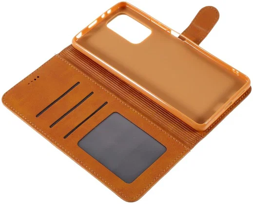 LC.IMEEKE Xiaomi Redmi Note 10 Pro Hoesje Wallet Book Case Bruin afbeelding 8