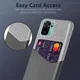 Xiaomi Redmi Poco M5s / Note 10(S) Hoesje met Kaartsleuf Back Cover Grijs afbeelding 4