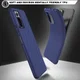 Xiaomi Redmi Note 10 Pro Hoesje Twill Slim Textuur Back Cover Blauw afbeelding 8