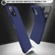 Xiaomi Mi 11 Lite 4G / 5G Hoesje Twill Slim Textuur Back Cover Blauw afbeelding 8