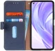 KHAZNEH Xiaomi Mi 11 Lite 4G/5G (NE) Hoesje Wallet Echt Leer Blauw afbeelding 1