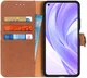 KHAZNEH Xiaomi Mi 11 Lite 4G/5G (NE) Hoesje Wallet Book Case Bruin afbeelding 1