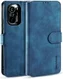 DG Ming Xiaomi Poco F3 / Mi 11i Hoesje Retro Wallet Book Case Blauw afbeelding 2