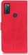 KHAZNEH Alcatel 1S / 3L (2021) Hoesje Retro Wallet Book Case Rood afbeelding 3