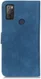 KHAZNEH Alcatel 1S / 3L (2021) Hoesje Retro Wallet Book Case Blauw afbeelding 3