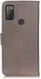 KHAZNEH Alcatel 1S / 3L (2021) Hoesje Wallet Retro Book Case Grijs afbeelding 3