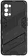 Oppo Find X3 Lite Hoesje Hybride Back Cover met Kickstand Zwart afbeelding 8
