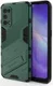 Oppo Find X3 Lite / Reno5 Hoesje Hybride Back Cover Kickstand Groen afbeelding 3