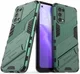 Oppo Find X3 Lite / Reno5 Hoesje Hybride Back Cover Kickstand Groen afbeelding 1