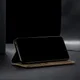 Oppo Find X3 Pro Hoesje Portemonnee Stof Textuur Book Case Groen afbeelding 5