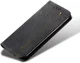 Oppo Find X3 Pro Hoesje Portemonnee Stof Textuur Book Case Zwart afbeelding 6