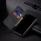 Oppo Find X3 Pro Hoesje Portemonnee Stof Textuur Book Case Zwart afbeelding 4