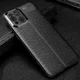 Oppo Find X3 Pro Hoesje Litchi Textuur Kunstleer Back Cover Zwart afbeelding 3