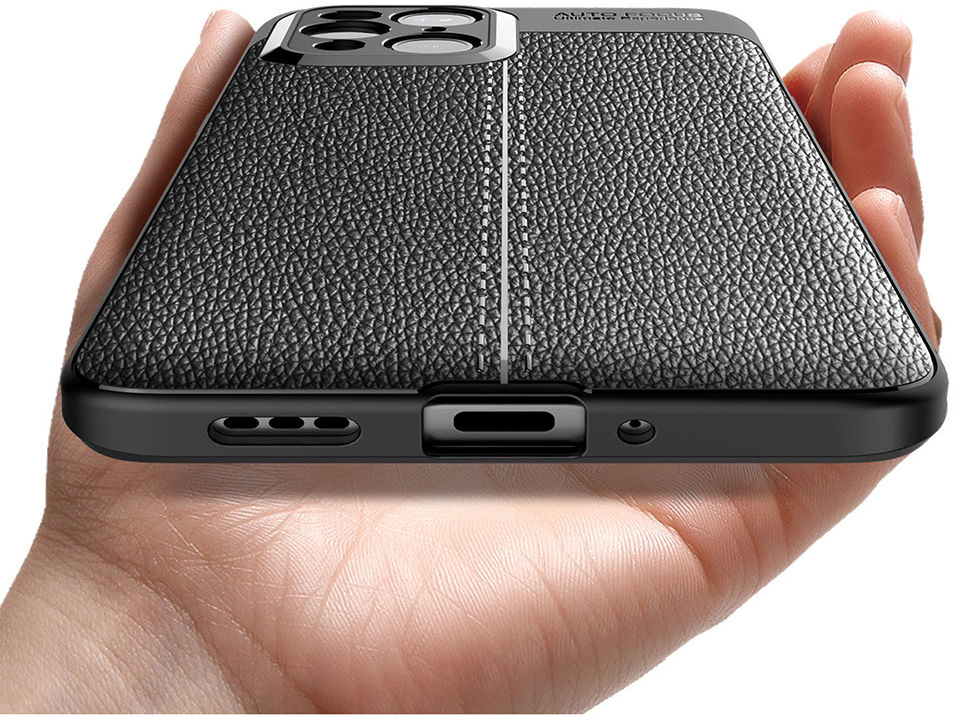 Oppo Find X3 Pro Hoesje Litchi Textuur Kunstleer Back Cover Rood afbeelding 6