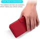 Oppo A54 5G Hoesje Portemonnee Book Case Kunstleer Rood afbeelding 6
