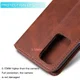 Oppo A54 5G Hoesje Portemonnee Book Case Kunstleer Bruin afbeelding 8