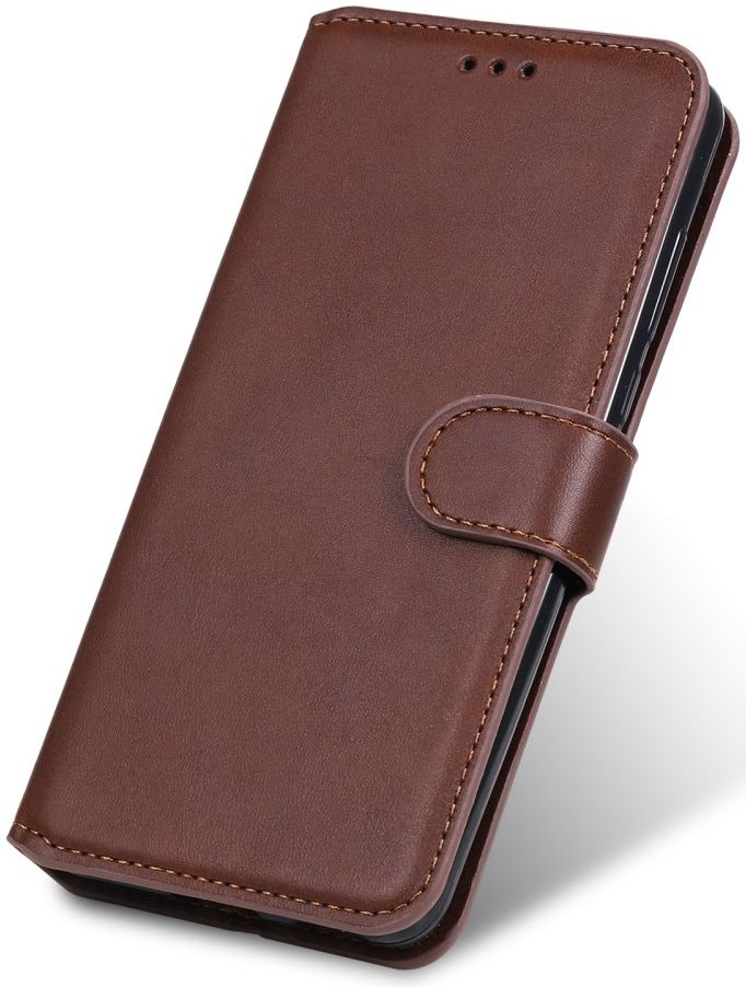 Oppo A54 5G Hoesje Portemonnee Book Case Kunstleer Bruin afbeelding 11