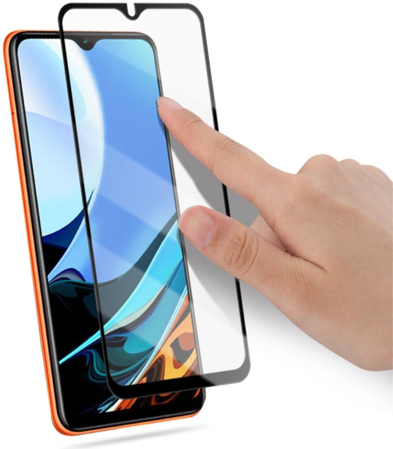 MOCOLO Xiaomi Redmi 9T / Note 9 Screen Protector Volledig Dekkend afbeelding 2