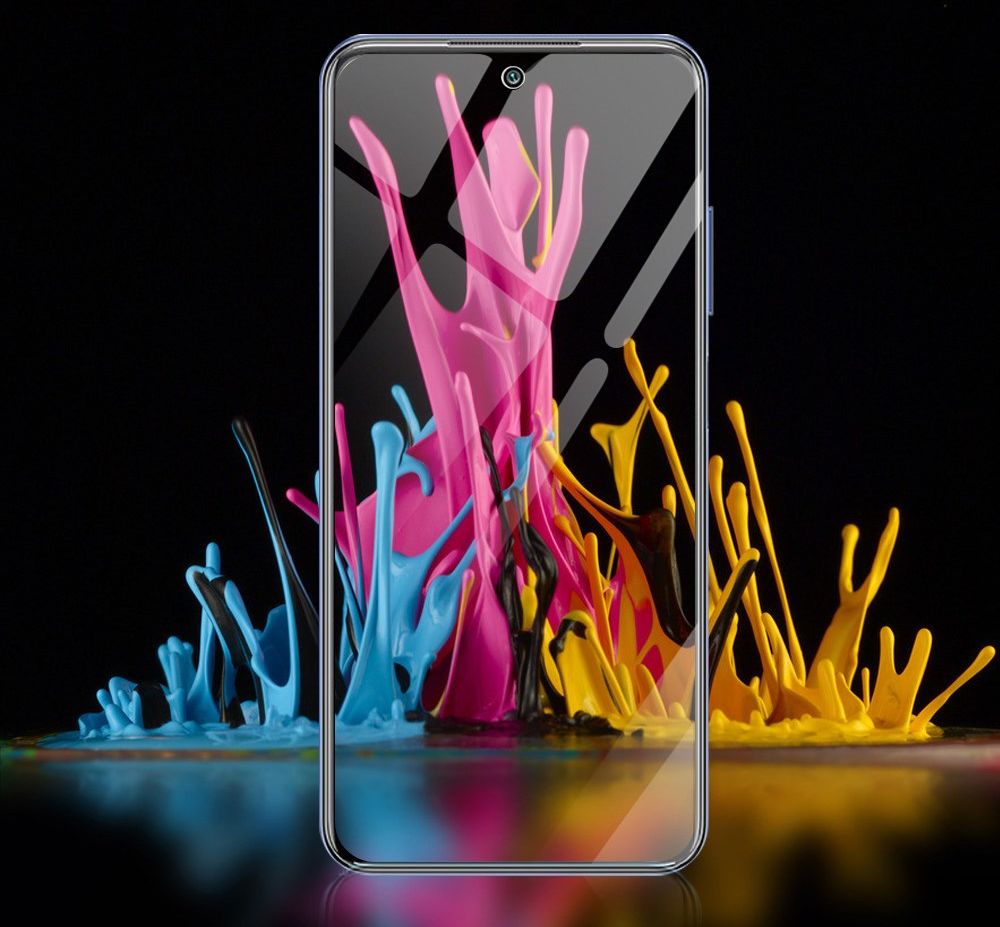 Xiaomi Redmi Poco M5s / Note 10(S) Screenprotector 0.3mm Arc Edge Tempered Glass afbeelding 3