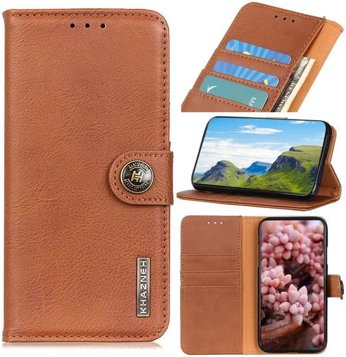 KHAZNEH Nokia 6.3 / G10 / G20 Hoesje Portemonnee Book Case Bruin afbeelding 5